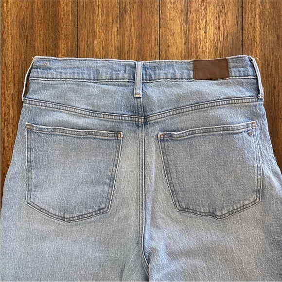 Madewell Jeans Womens Size 32 The Perfect Vintage Jean Distressed Blue - Picture 4 of 11